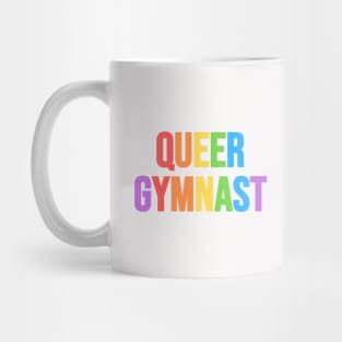 QUEER GYMNAST (Pastel Rainbow) Mug